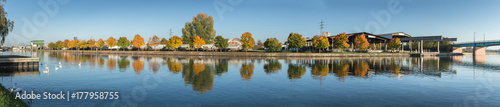 Panorama Rhein Straßburg 