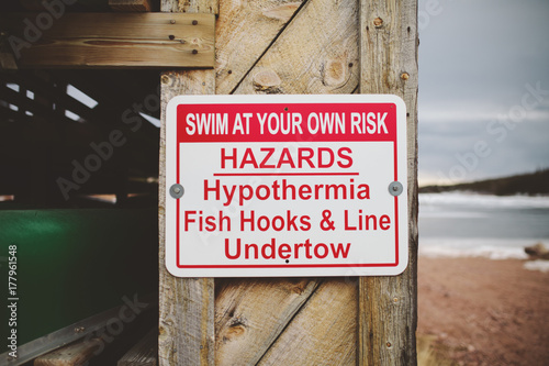 hypothermia hazard.