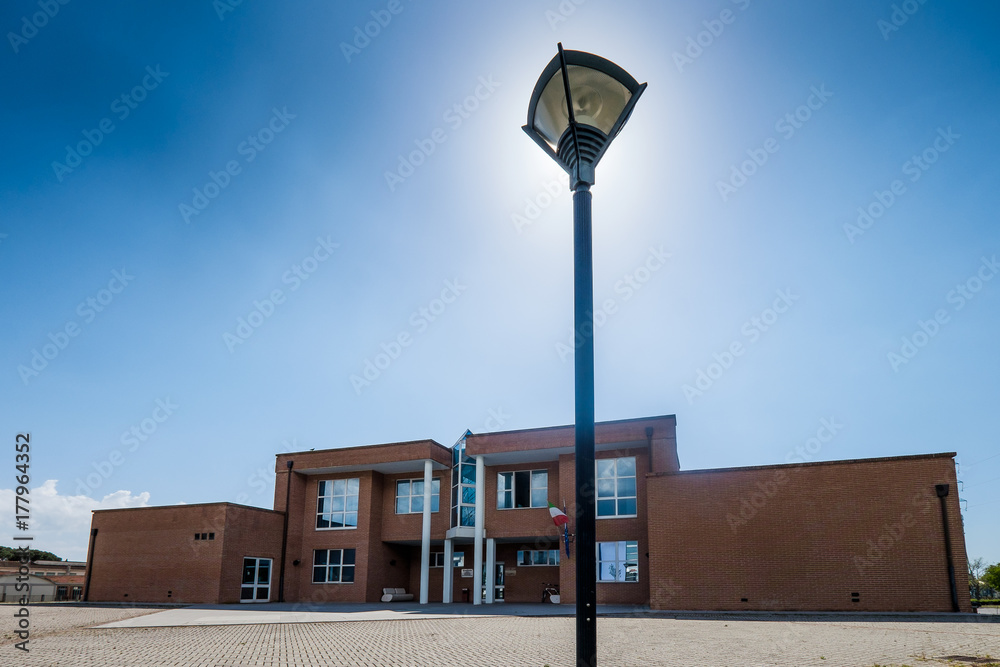 Cecina, Tuscany - the new headquarters of the town of Cecina Cecina, Tuscany - the new headquarters of the town of Cecina