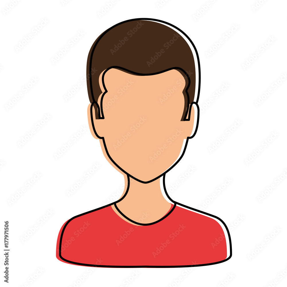young man avatar character young man avatar character