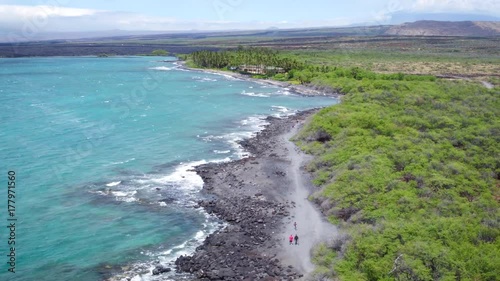 Hawaii Fly Over Beach Trail