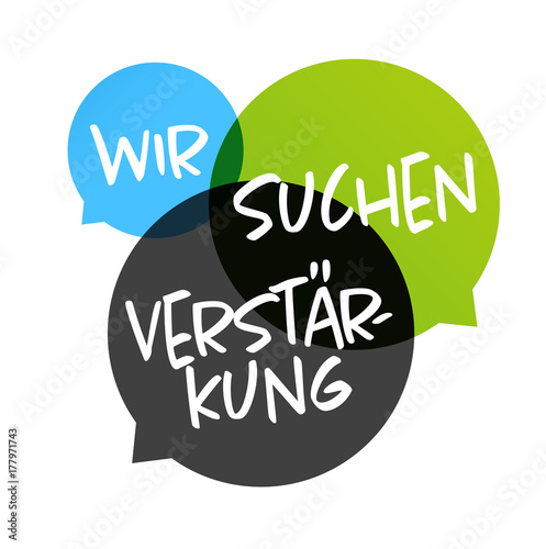 Wir suchen Verstärkung
