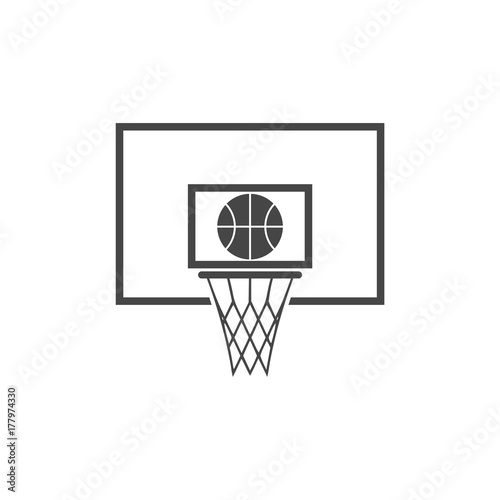 Basketball icon design 