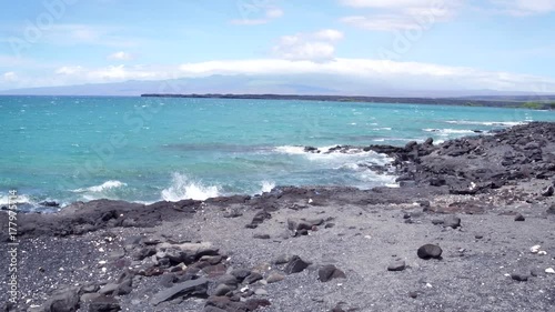 Hawaii Waves Crashing On Rocks
