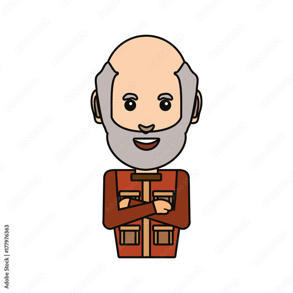 safari man vector illustration safari man vector illustration
