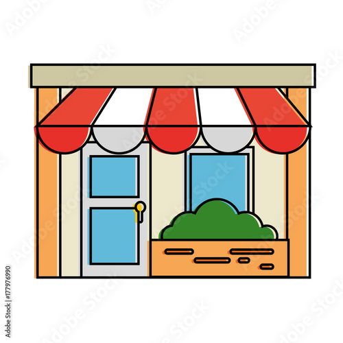 store front isolated icon