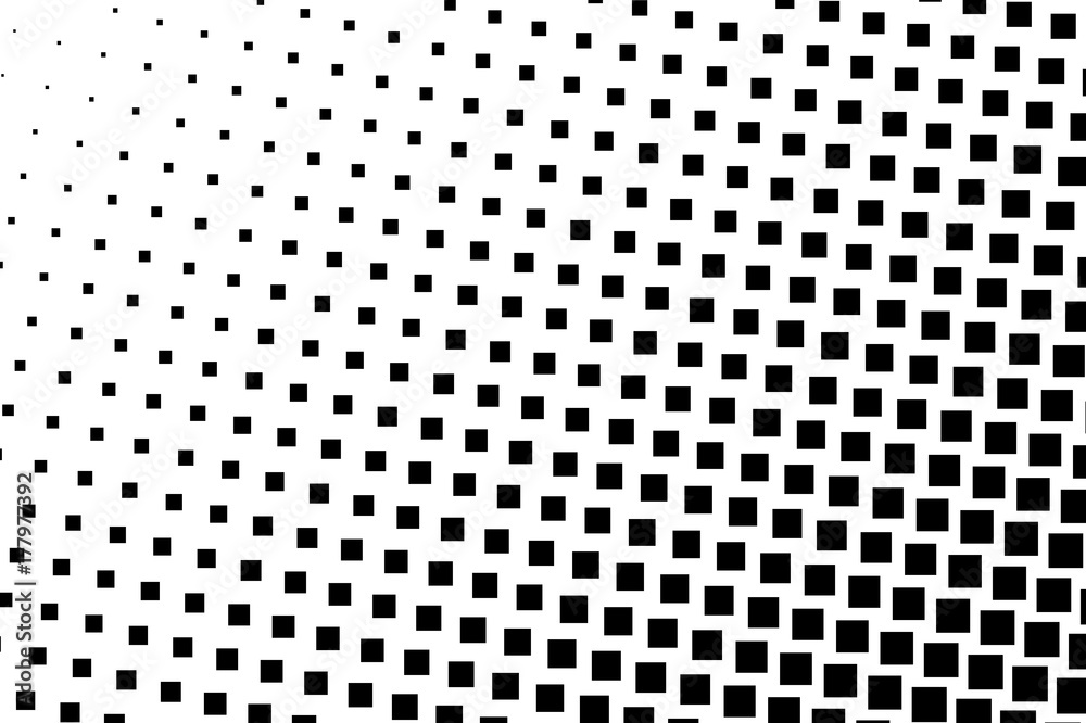 Halftone background. Abstract geometric pattern with small squares. Design element for banners, posters, cards, wallpapers, panels Halftone background. Abstract geometric pattern with small squares. Design element for banners, posters, cards, wallpapers, panels