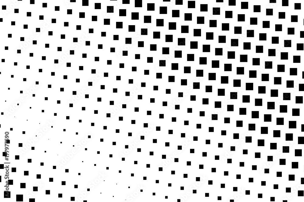 Halftone background. Abstract geometric pattern with small squares. Design element for banners, posters, cards, wallpapers, panels Halftone background. Abstract geometric pattern with small squares. Design element for banners, posters, cards, wallpapers, panels