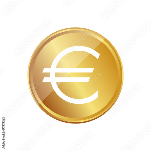 Gold Münze - Euro - Währung