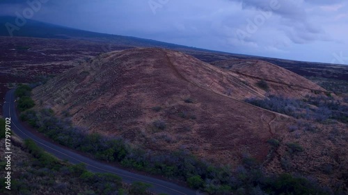 Hawaii Hill Top Sunset