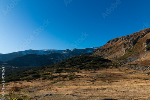 Rila mountain landscape, Bulgaria