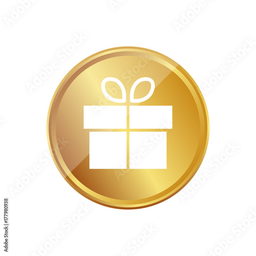 Gold Münze - Geschenk