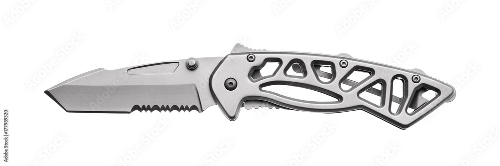 Fototapeta premium Penknife isolated on white