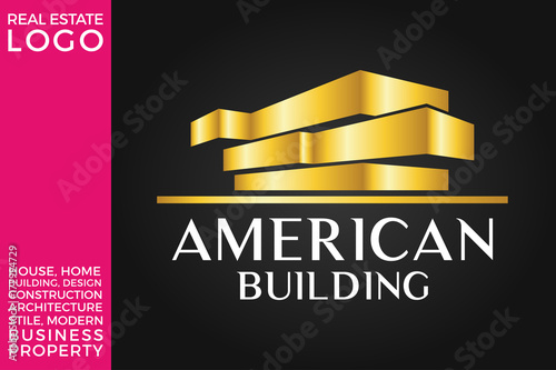 Real Estate, Building, Construction and Architecture Logo Vector Design Eps 10