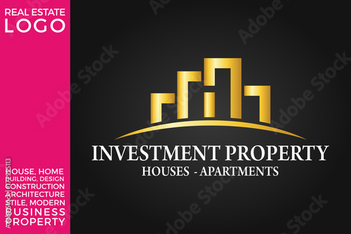 Real Estate, Building, Construction and Architecture Logo Vector Design Eps 10