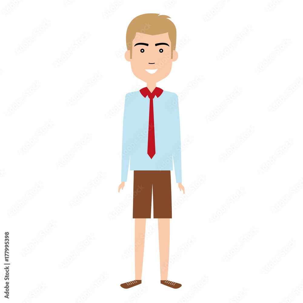 young man avatar character young man avatar character