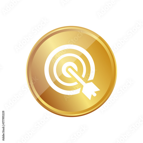 Gold Münze - Darts
