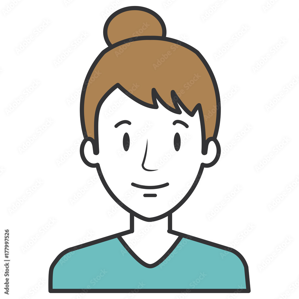 beautiful woman avatar character beautiful woman avatar character