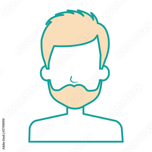 young man shirtless avatar character