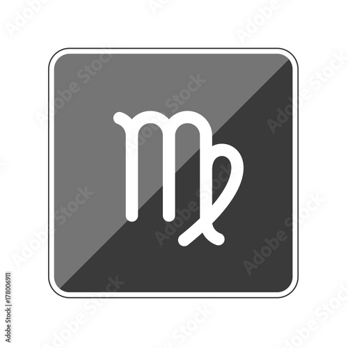 Jungfrau - Tierkreis - Reflektierender App Button