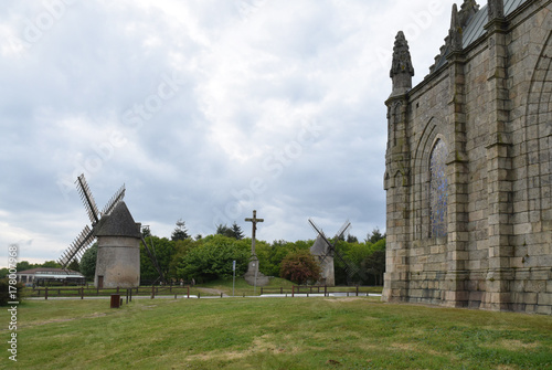 Mont des Alouettes, Les Herbiers, Vendée, moulin à vent, chapelle, calvaire, point culminant de la Vendée.