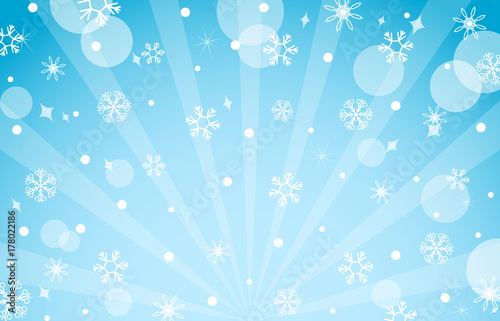 雪の結晶　背景