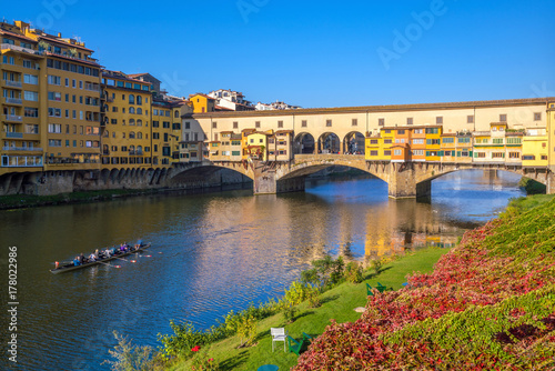 Ponte Vecchio over the Arno River in Florence