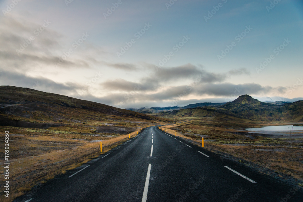 Roads beautiful scenery
