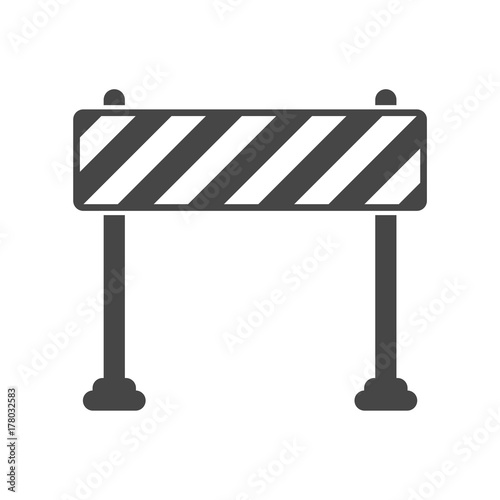 Barrier icon, Roadblocks icon