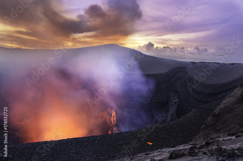 Mount Yasur in Vanuatu