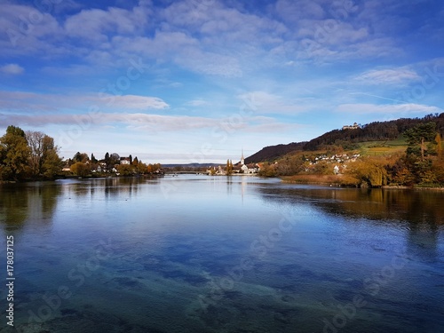 Blick über den Rhein nach Stein am Rhein © Markus Keller