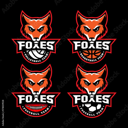 Sport mascot set