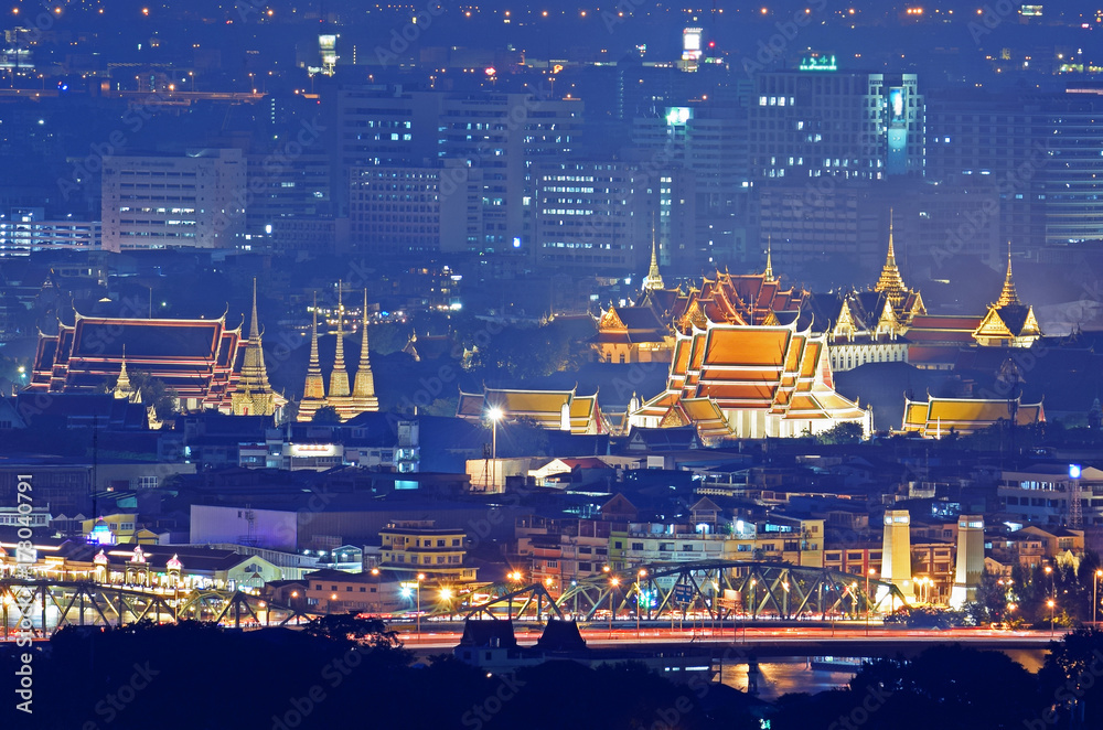 Obraz premium Bangkok skyline