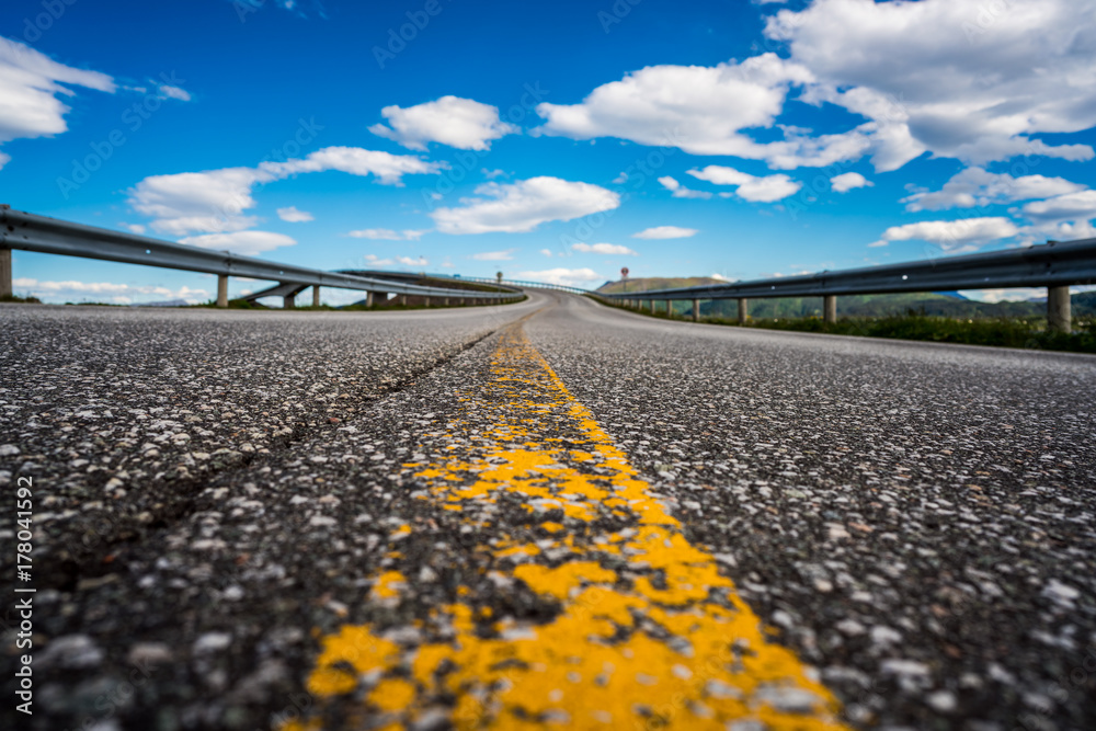 Fototapeta premium Atlantic Ocean Road Norway
