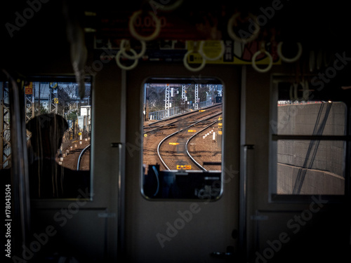 運転席から見る線路 © Lyuta Ito