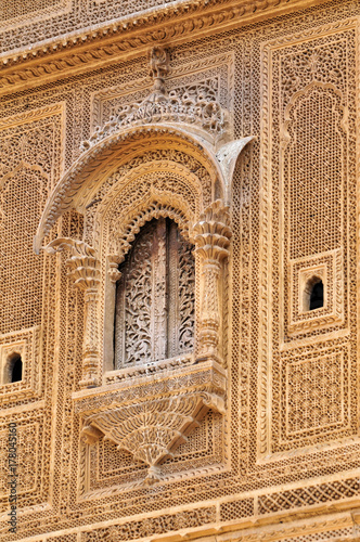Window carved in stone