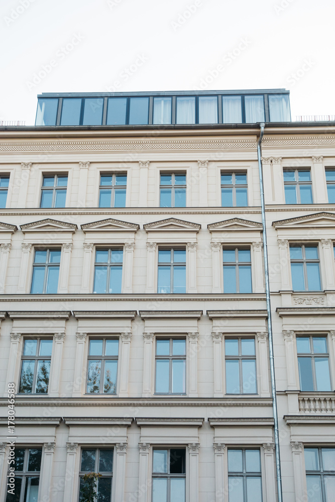 typical berlin west facade