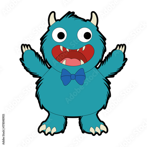 male furry monster character