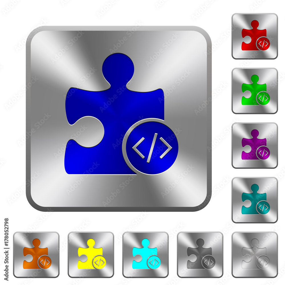 Plugin programming rounded square steel buttons Plugin programming rounded square steel buttons
