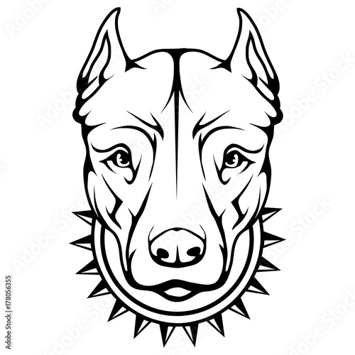 pit bull terrier icon