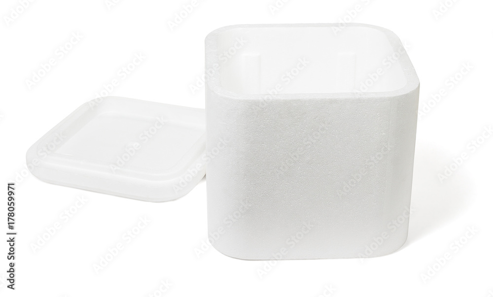 Open Styrofoam Storage Container Open Styrofoam Storage Container