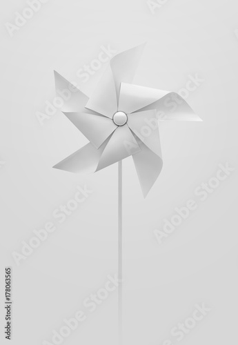 White Pinwheel