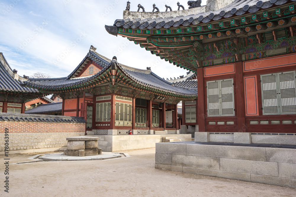 Gyeongbokgung Palace in Seoul, South Korea Gyeongbokgung Palace in Seoul, South Korea