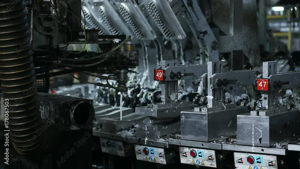 Automated manufacturing of rubber soles Automated manufacturing of rubber soles