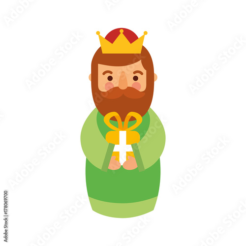 manger wise king christmas celebration bring presents to jesus
