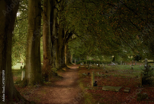 St Nicholas Church Cemetery, Stevenage, Hertfordshire photo