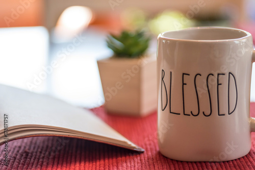 Starting the day with tea and devotion