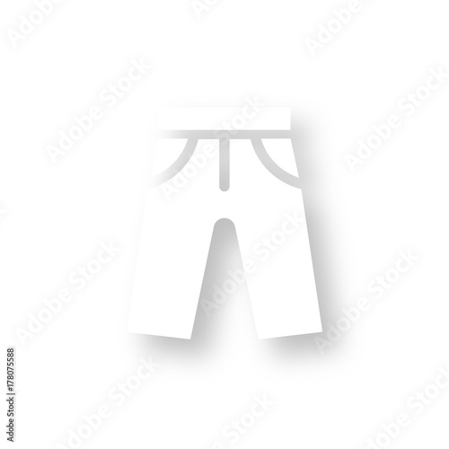 Icon mit Schatten - Boxershorts