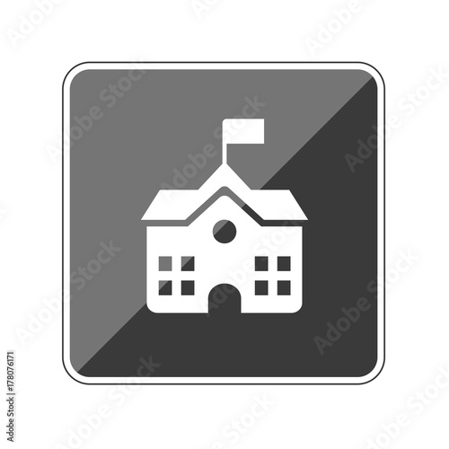 Gebäude - Reflektierender App Button
