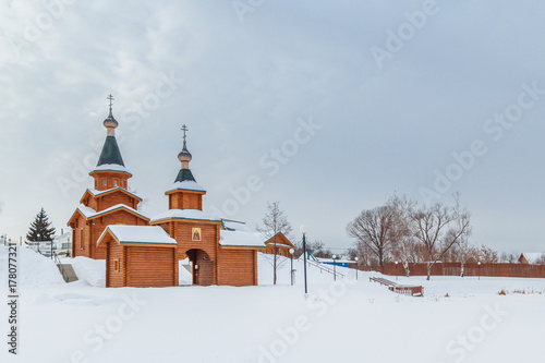 Bath at the Trinity Life-Giving Trinity Church in Koposovo, Nizhny Novgorod